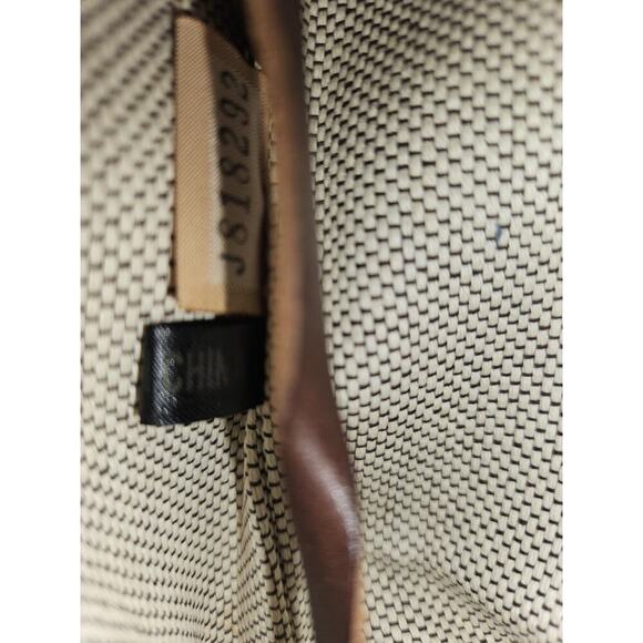 Dooney & Bourke Signature Diamond Jacquard Small Handbag Brown 11x8x5 - Picture 15 of 16